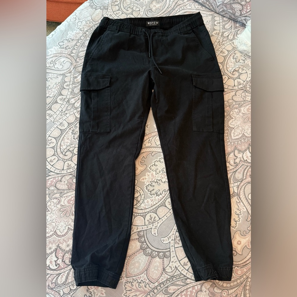 WXYZ Los Angeles Cargo Jogger Pants